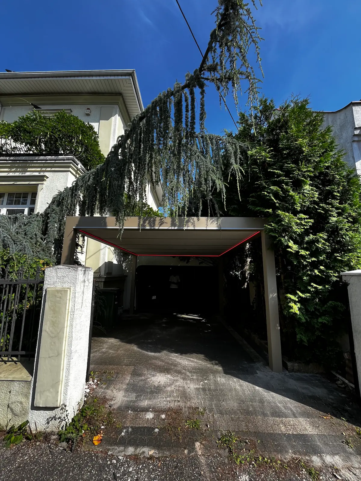 Nowoczesna pergola tarasowa